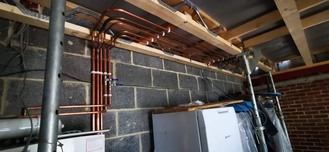 Copper or Iron Pipework in Leicestershire